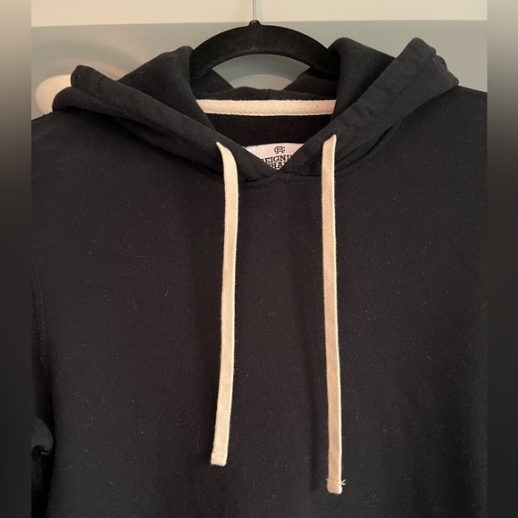 Reigning Champ Midweight Terry Pullover Hoodie in Black sz S - Picture 2 of 10